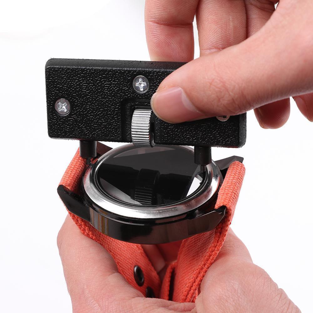 Meter Repair Tool Opener Watch Case Tool Wrench Adjustable Back Watch Battery Kits Tools Repair Press Remover Screw Closer E4Z4
