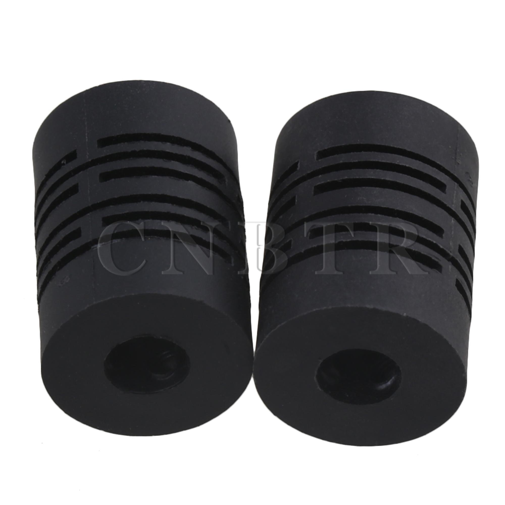 CNBTR 5 Pieces D15L21 6x6mm Plastic Elastic Coupling Motor Coupler for Industrial
