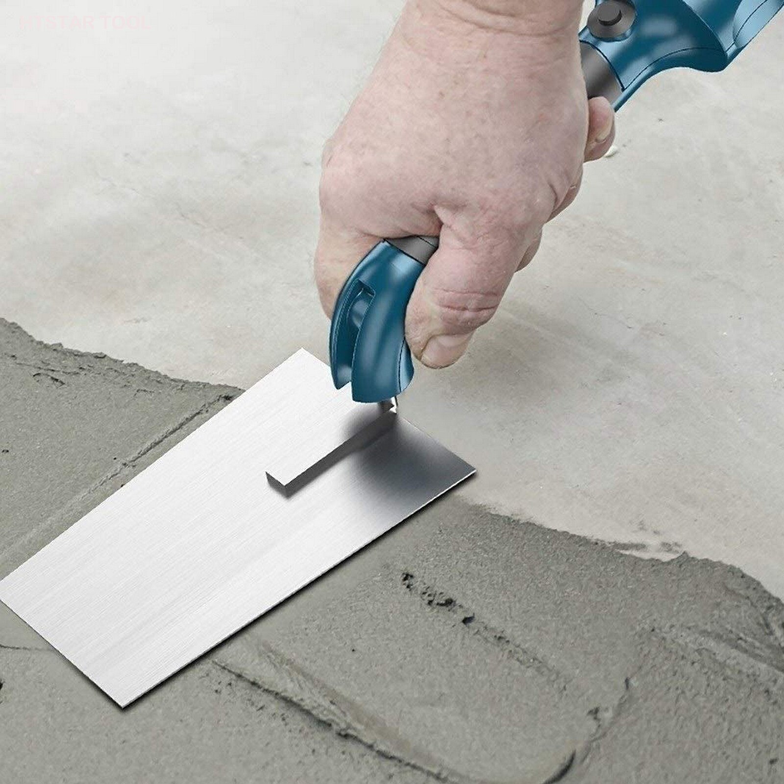 700 mah gipsspartel trådløs gips med rustfrit stål vinger flisegulve fugemørtel flisebelægningsværktøj betonskrabningsværktøj