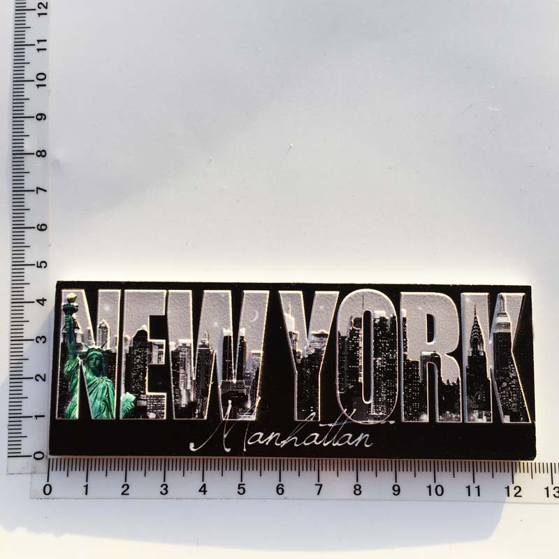 USA Yourk Fridge Magnets Florida WonderWorks San Francisco Hawaii Tourism Souvenir Magnetic Refrigerator Magnets: New York