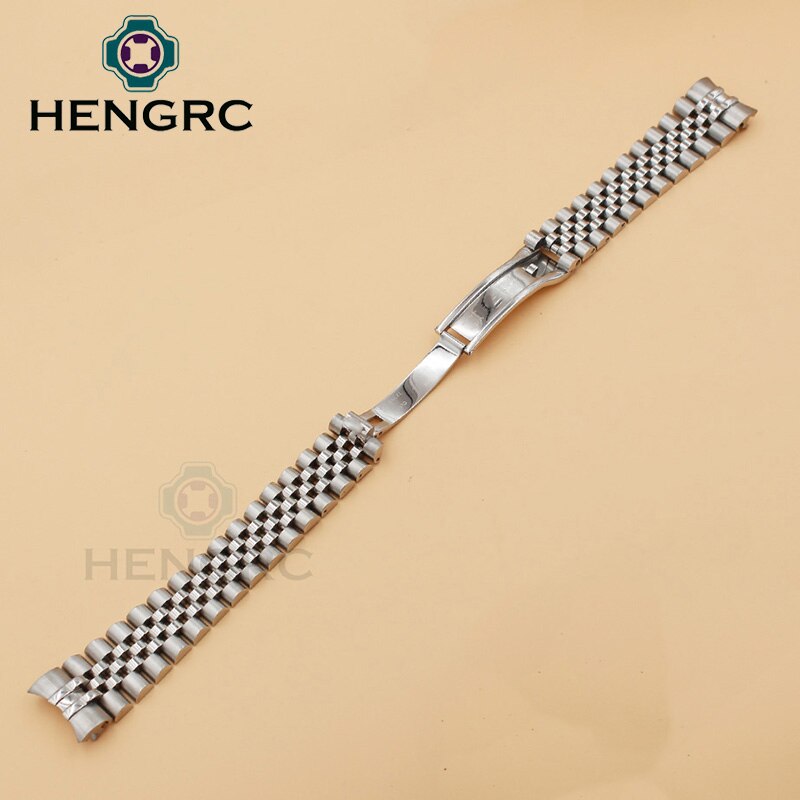 Bracelets de montre en métal de 20mm, en acier inoxydable 316L, pour hommes et femmes, Bracelet de montre, , Bracelet avec fermoir à boucle, accessoires