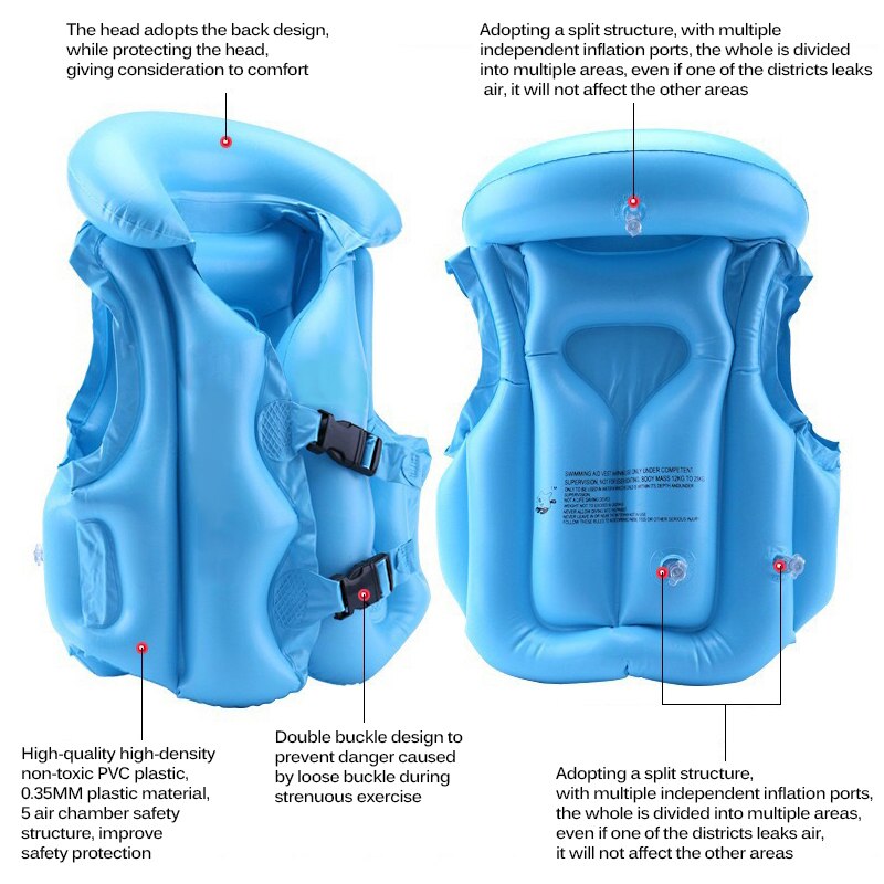 OSHYLE Zwemvest voor kinderen Peuter Floaties Vest met
