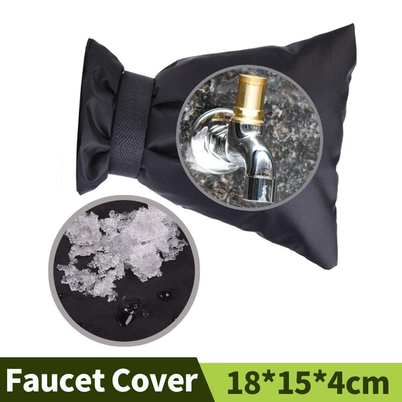 Waterproof Outside Tap Covers Oxford Cloth Protection Covers Outdoor Frost Insulated Faucet Cover Kitchen Faucet Accessories