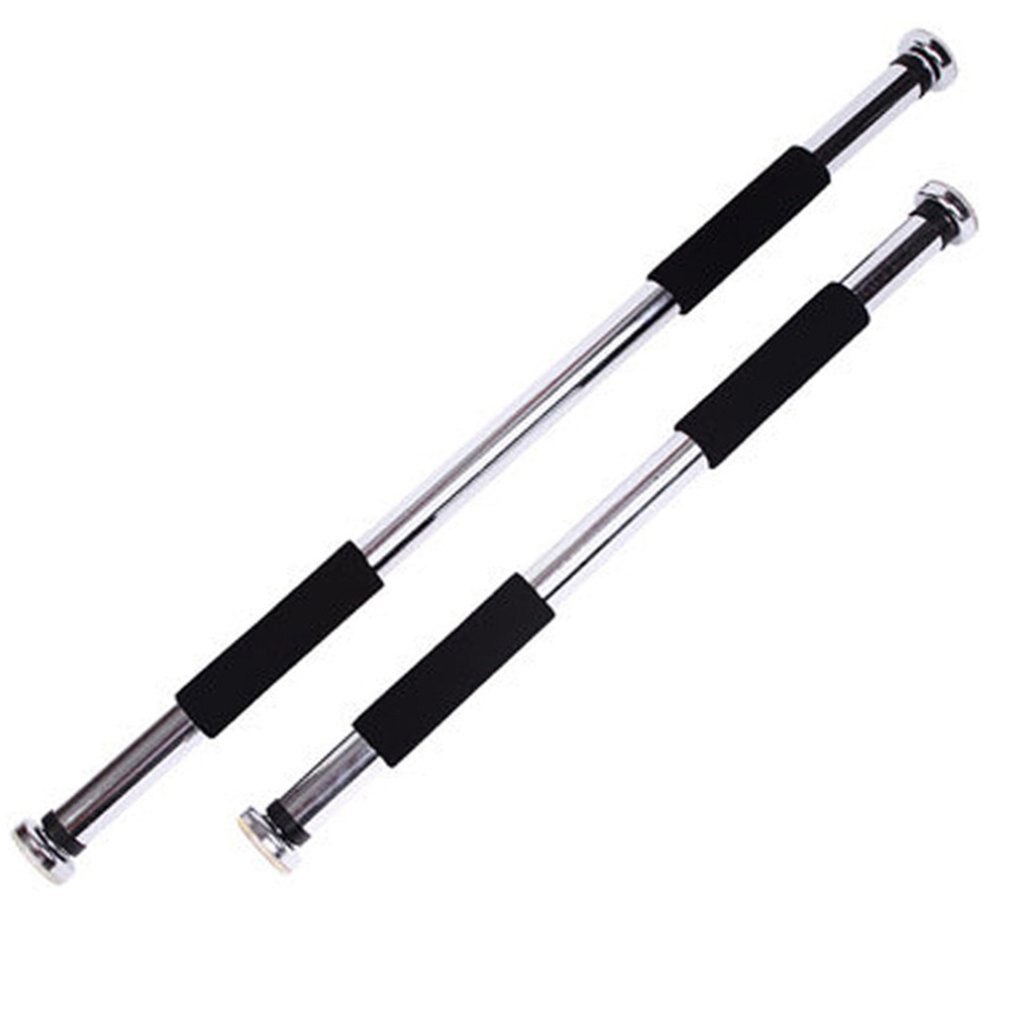 Horizontal Bar Pull Up Bar on the Door Without Punching Home Wall Indoor Pull-up Family Single Bar Fitness Device: Black