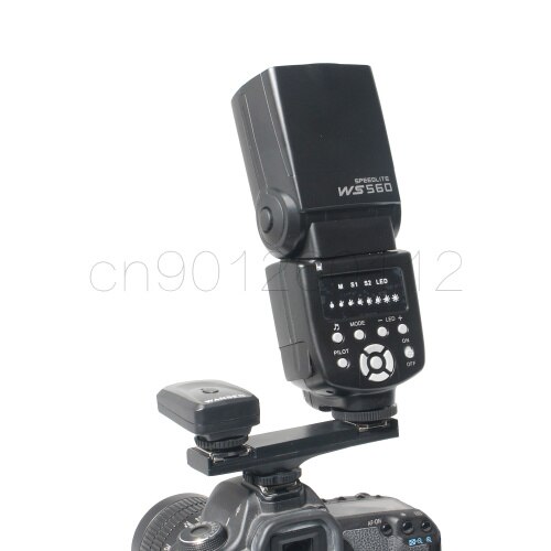Soporte de brazo para cámara Dual Flash TTL, cable de sincronización Speedlite para Canon 7DII 70D 5DR 5DRS 5diii 6D 5D4 6D 7D 650D 700D
