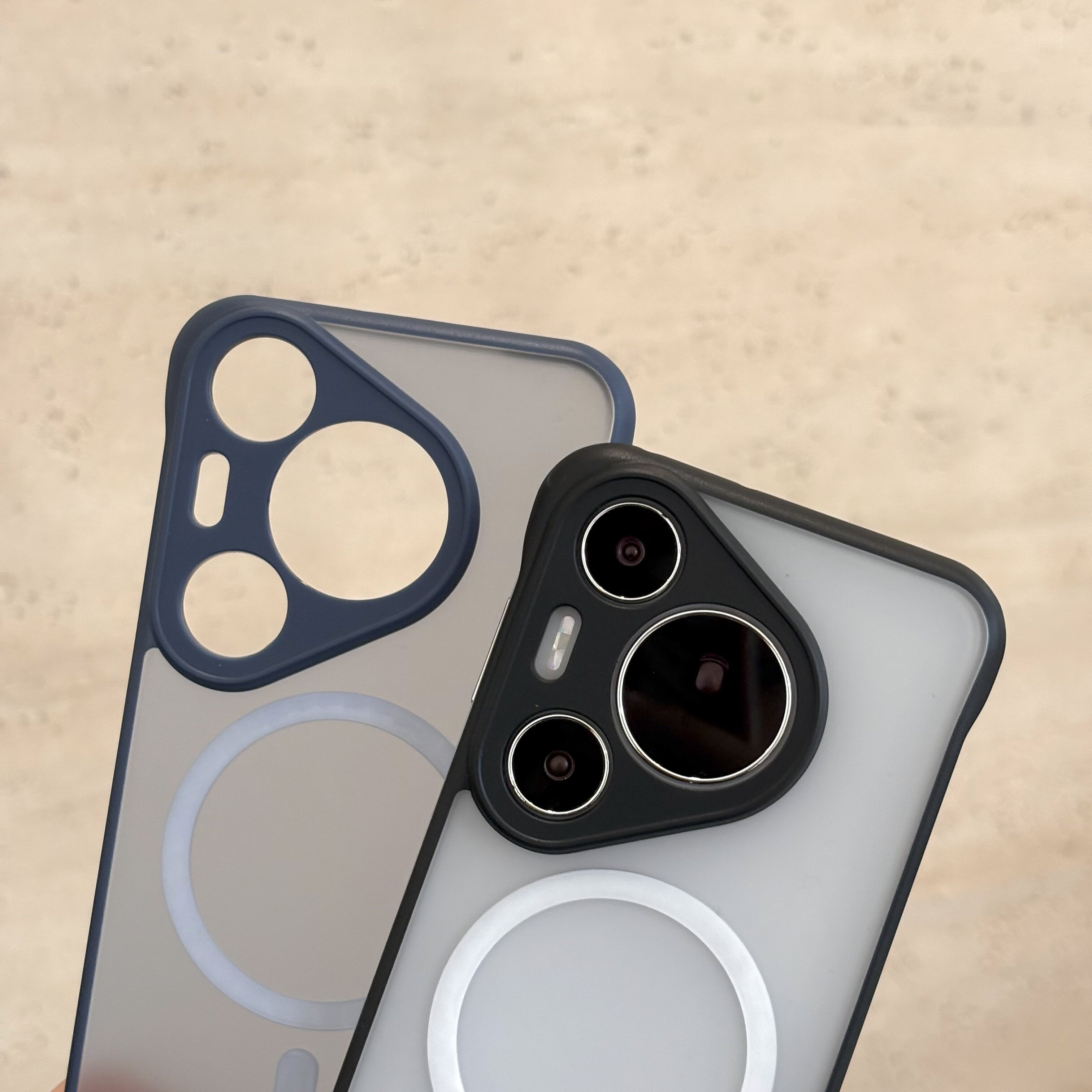 För magsafe ultratunt ramlöst magnetiskt skal för huawei mate 70 60 p70 p60 nova 13 honor 300 200 pro kylande matt hårt skal