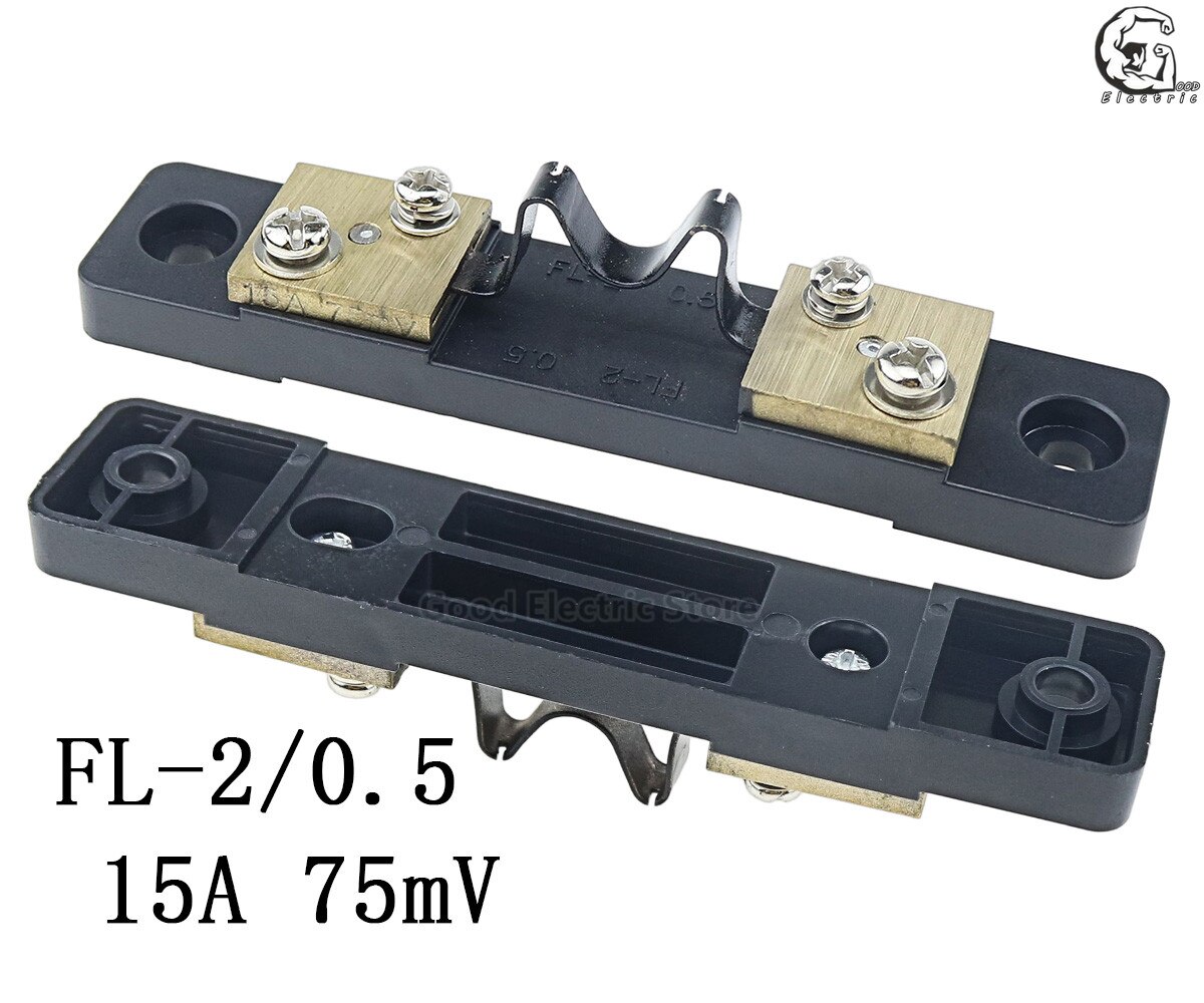 FL-2 50A 30A 20A 10A 15A 5A/75mV Externe shunt Strom Meter shunt widerstand Für Digital amperemeter Ampere Voltmeter wattmeter Meter: 15A 75mV