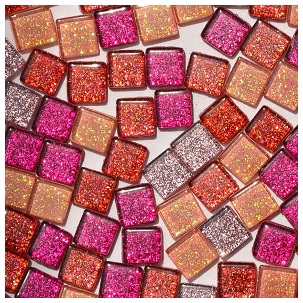 170 stücke Mehrfarbig Glas Mosaik Fliesen Pailletten Keramik Mosaik Fliesen DIY Kunst Handwerk, Der Material: 28