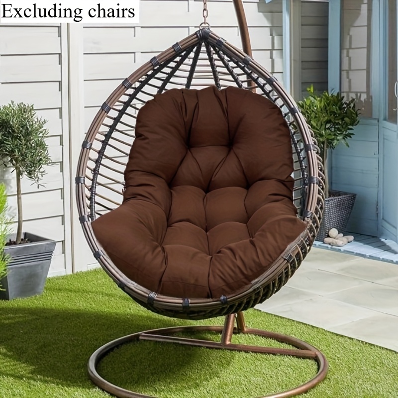 Ganzjahres-Chaiselongue, Balkon-Garten-Sitzkissen, Hängesessel-Sitzkissen (Hängesessel nicht enthalten): Ahorn