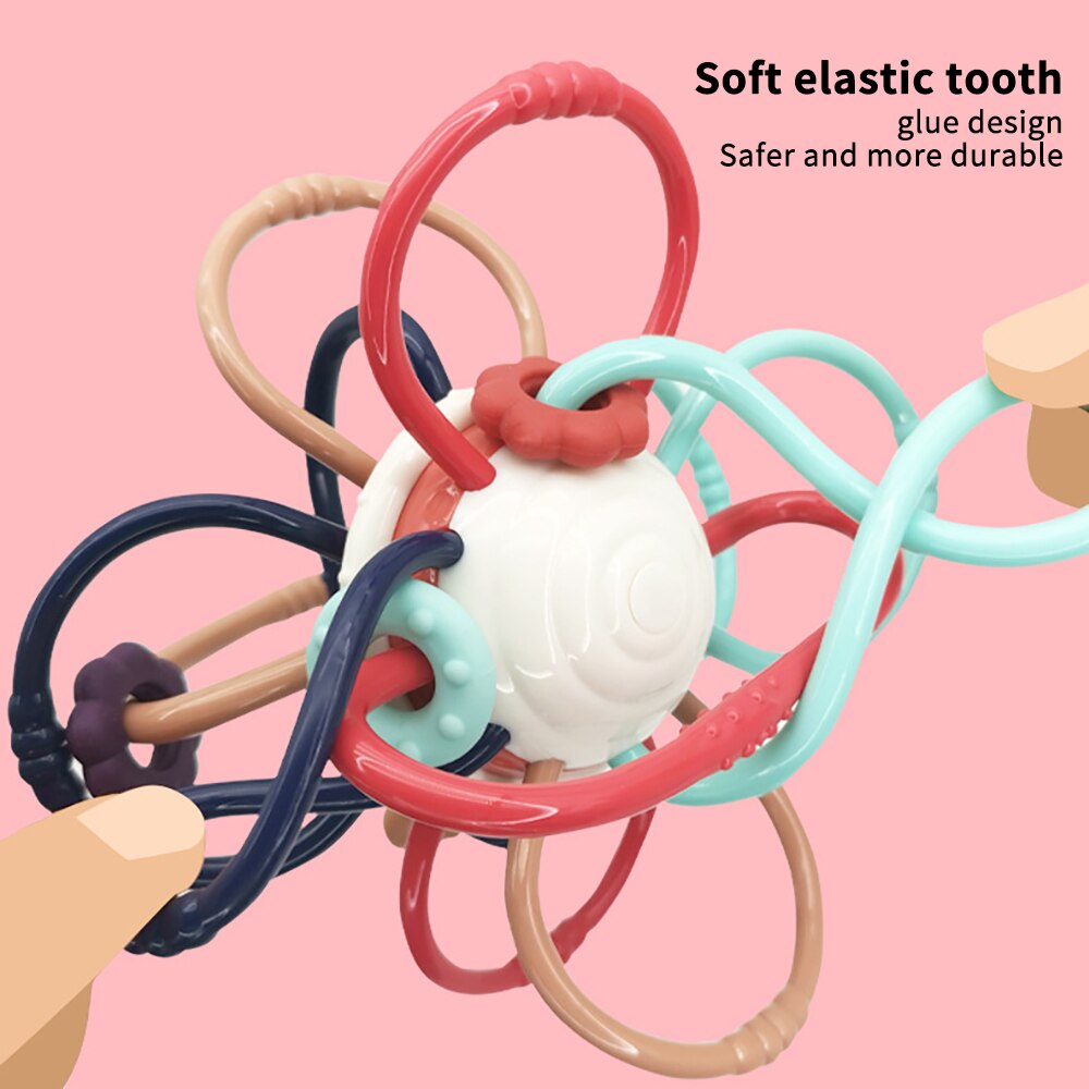 Rammelaars Mobiele Naar Bed Baby Speelgoed Bell Zacht Plastic Activiteit Game Bal Leuke Crib Wandelwagen Baby Speelgoed