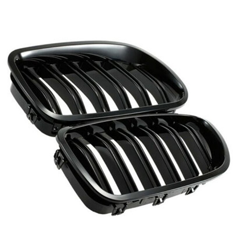 Grill Grille Gloss Black Kidney Sport for BMW F01 F02 7-SERIES 730D 740D 750D