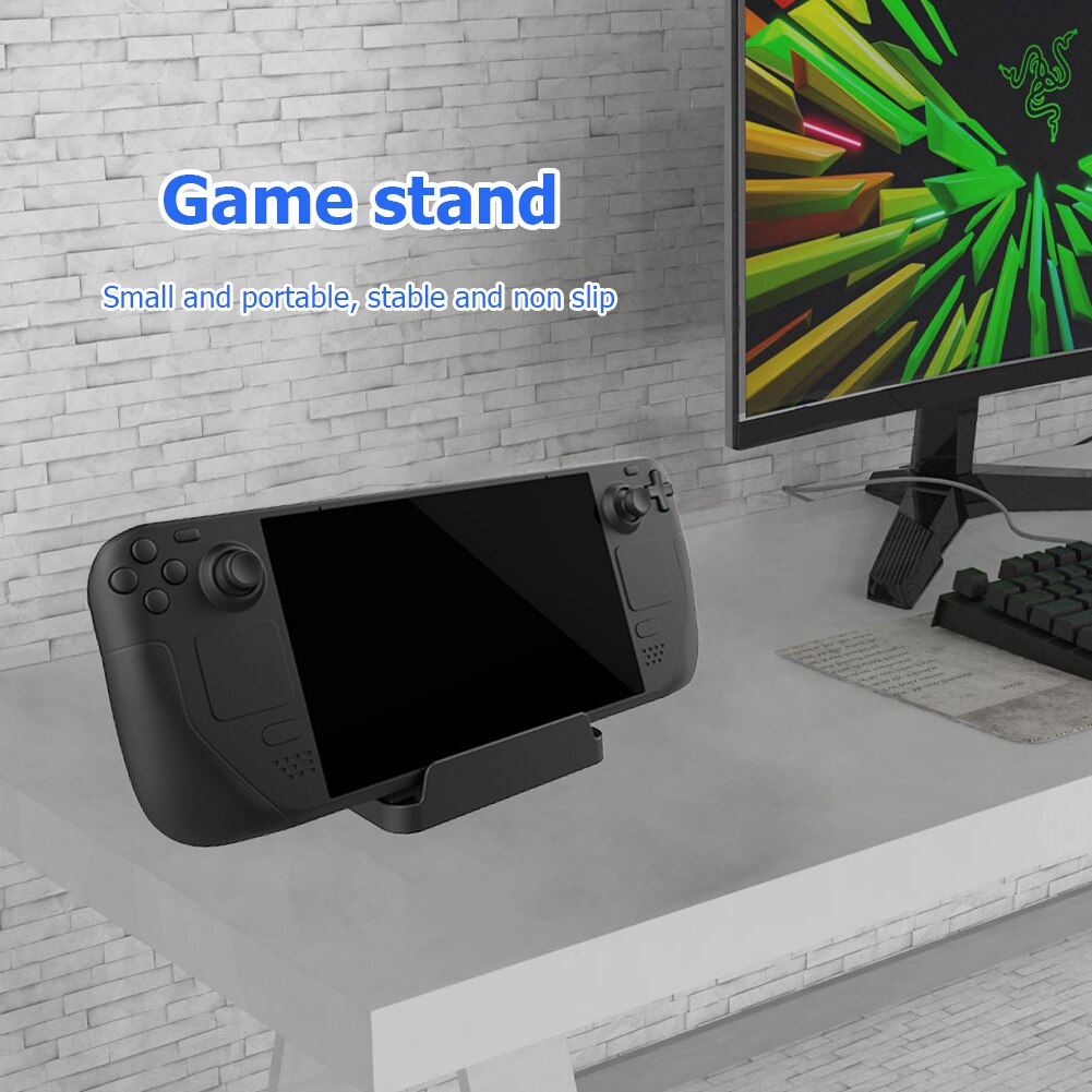 Portable Game Console Holder Host Bracket Display Storage Stand Base Dock for Steam Deck / NS Switch OLED/Lite / Mobile Phone