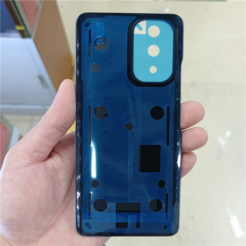 Original For Xiaomi POCO F3 5G Glass Battery Back Cover Housing Case+ Adhesive Sticker For Xiaomi POCO F3 Battery cover