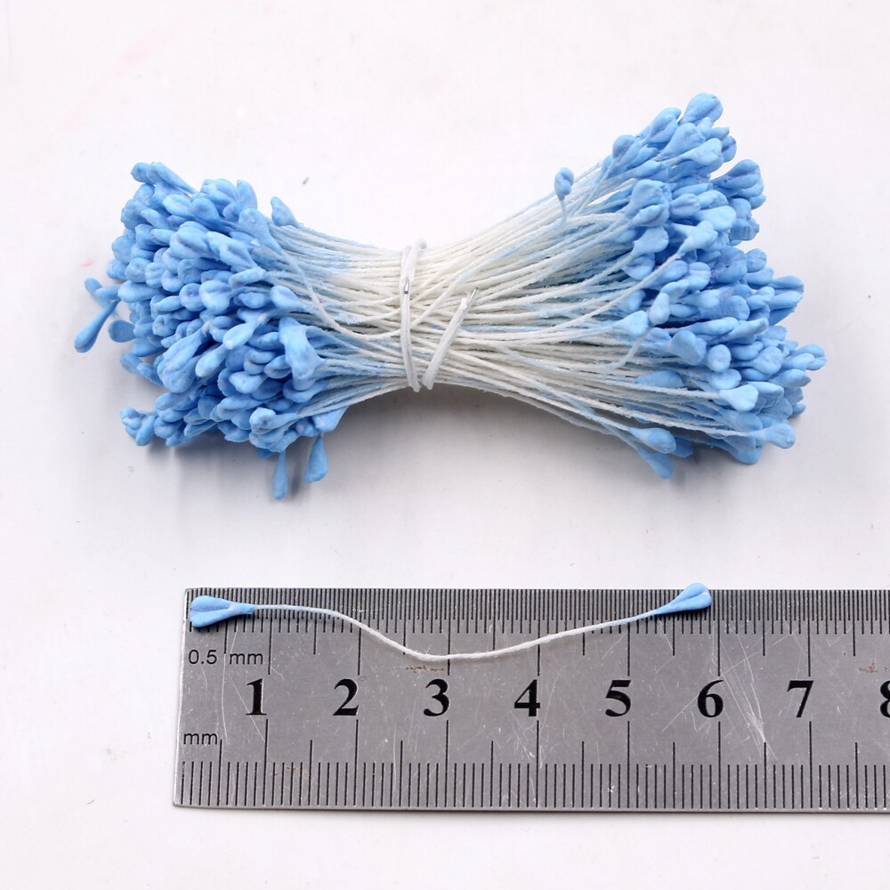 360Pcs/lot Mini Flower Stamen Artificial Flowers Pistil Wedding Party Decoration DIY Scrapbook Handmade Craft Flower Accessories