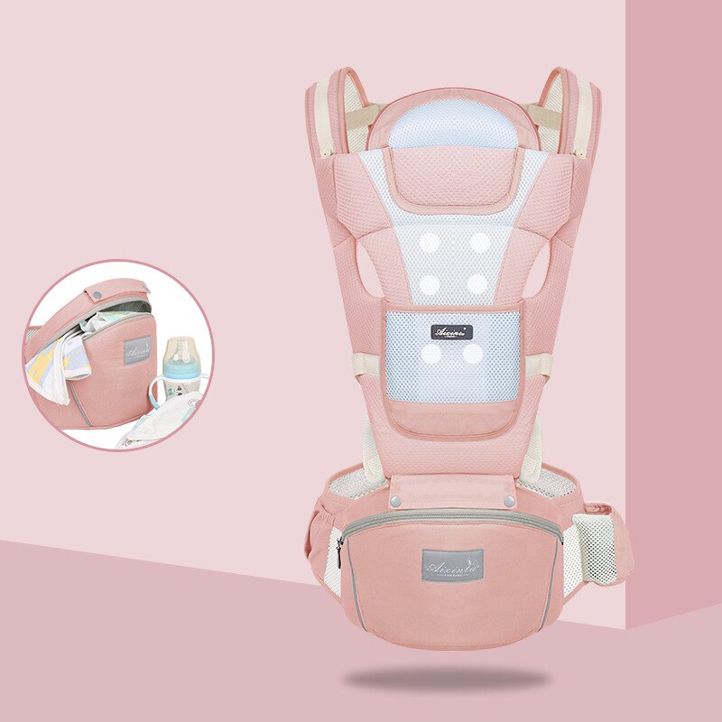 Honeylulu gecombineerde draagzak, afneembare rugtas, draagzak, reflecterende strip, kangoeroe, verschillende stijlen, rugzak, hipsit, ergoryukz: P katoen ademend