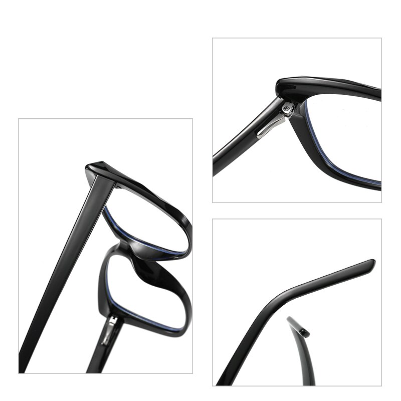 ¡Novedad de ! Gafas de ordenador Simvey con filtro de luz azul, lentes transparentes TR90, gafas de protección de luz azul grandes para mujer, gafas antiazules de gran tamaño