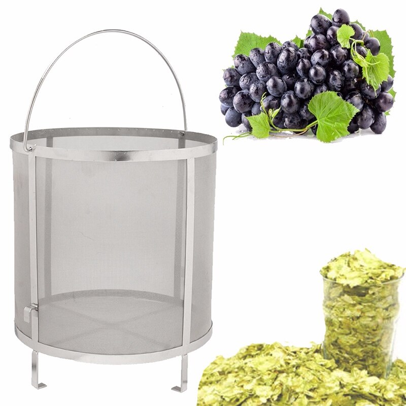 in Acciaio Inox vino Birra Casa casa birra Filtro Cestello anca Cilindro sbarra, Utensili E Accessori Strumenti sbarra