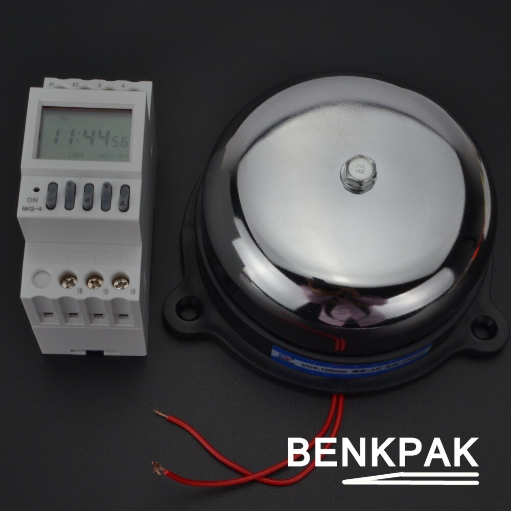 16A Bell Controller School Bell Programmable TIMER SWITCH with bell
