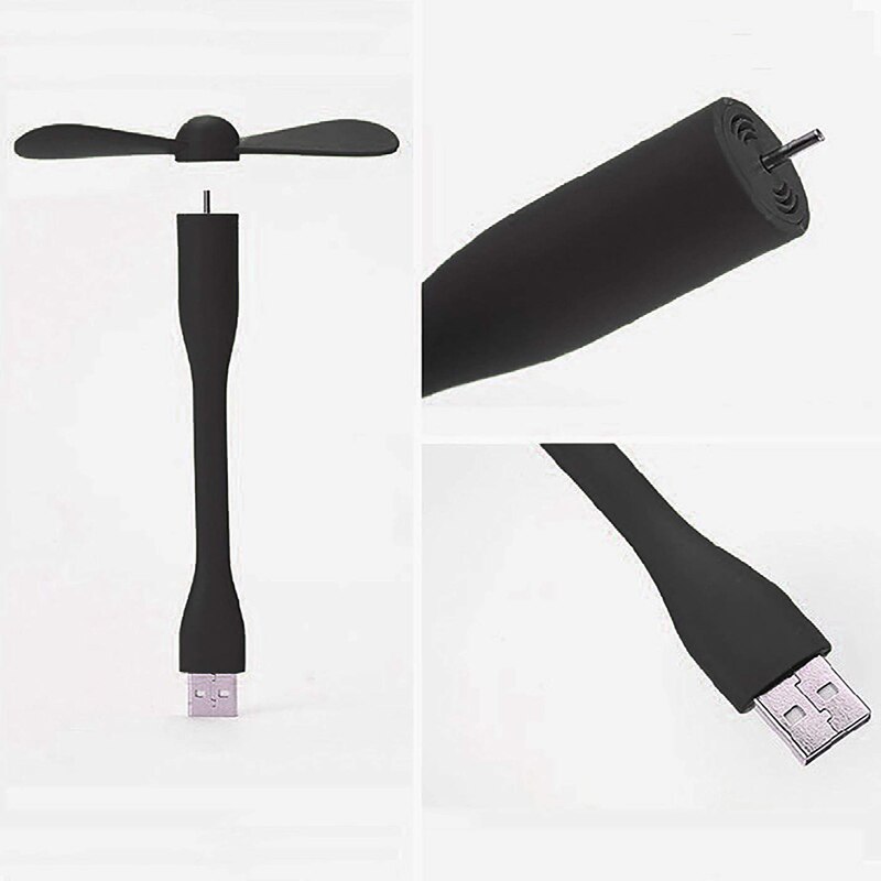 USB Fan Mini Fan Flexible Cool Hand Protable Cooling Fans For Laptop Powerbank USB Device Notebook Summer USB Gadget