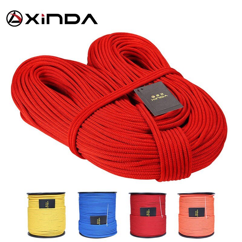 Xinda outdoor 6mm 8mm static rope grab knot rope rescue rope climbing outdoor safety auxiliary rope