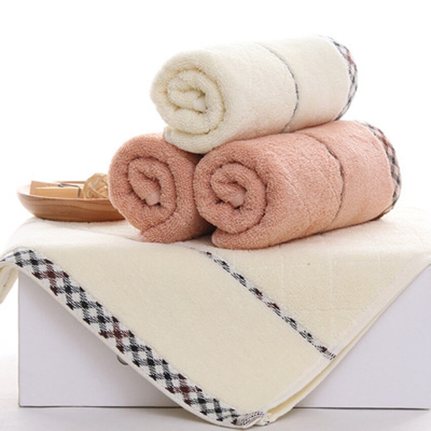 Soft Spa Bad Hand Katoenen Handdoek Thuis Strand Voor Kinderen Volwassenen Seaside Gezicht Twill Jacquard Streep Dikke Handdoek Set Niet vervagen handtuch