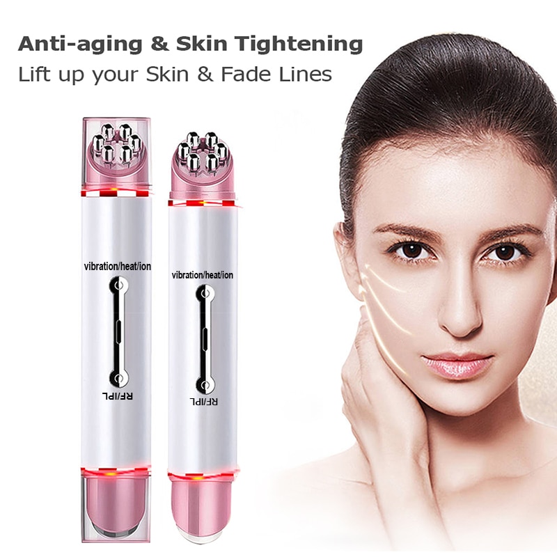 Radio Frequency Eye Massager Anti-Ageing Wrinkle Massager Portable Electric Device Dark Circle Facials Vibration Massage Pen