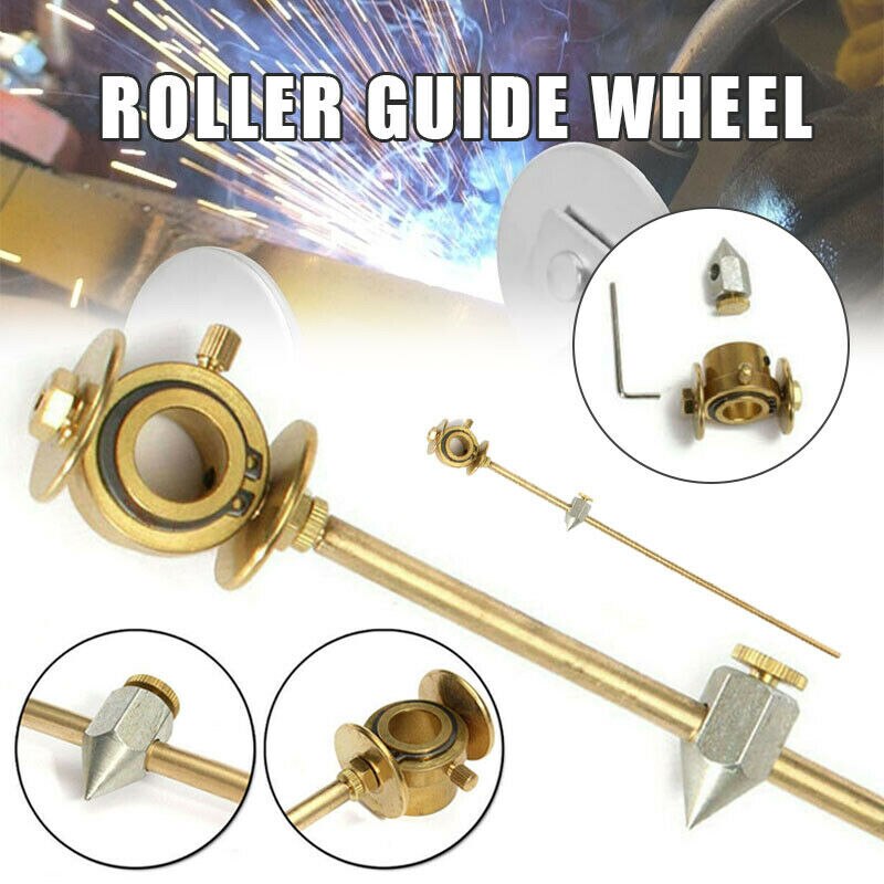 Plasma Cutter Cutting Torch Circular Roller Guide Wheel Circle Welding Tool Circular Cutter Guide Welding Accessories