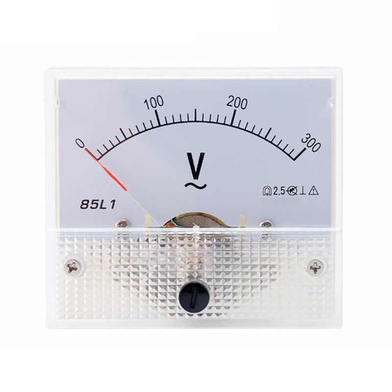 Indicador 85L1, voltímetro CA clase 2,5, Voltímetro analógico de voltaje, medidor de Panel de voltímetro 0-150V 250V 300V 450V 500V 600V 1000V