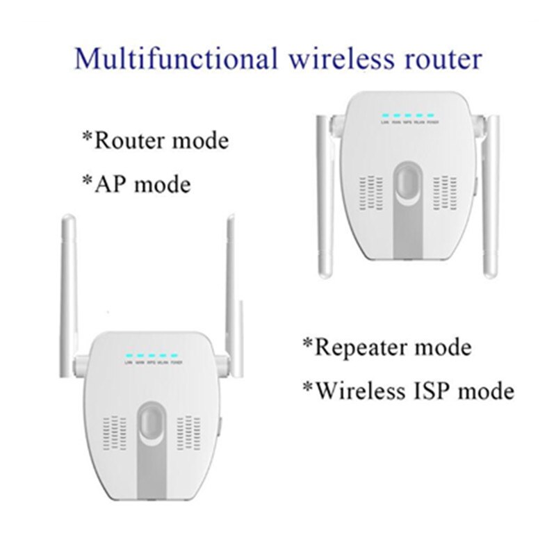 300Mbps Repeater Draadloze Wifi 2.4Ghz Wifi Router Thuis Netwerk Extender Lange Bereik Versterker Ap Router Wifi Signaal Booster