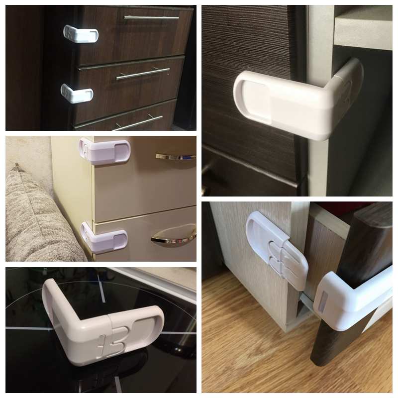 5 teile/los Baby Sicherheit Art sperren Schublade Schrank Schrank sicher sperren Funktionale freundlicher Kühlschrank Sicherheit Schutz sicherheit Wc Schloss