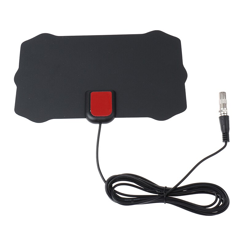 1PC High Gain TV DTV Box Digital TV Antenna 50 Miles Booster Active Indoor Aerial