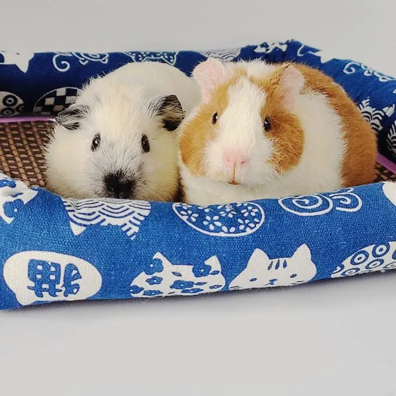 Hamster Zomer Koelmat voor Kleine Dieren Ademend Kussen Bed Cavia Rat Konijnenkooi Eekhoorn Rotan Mat