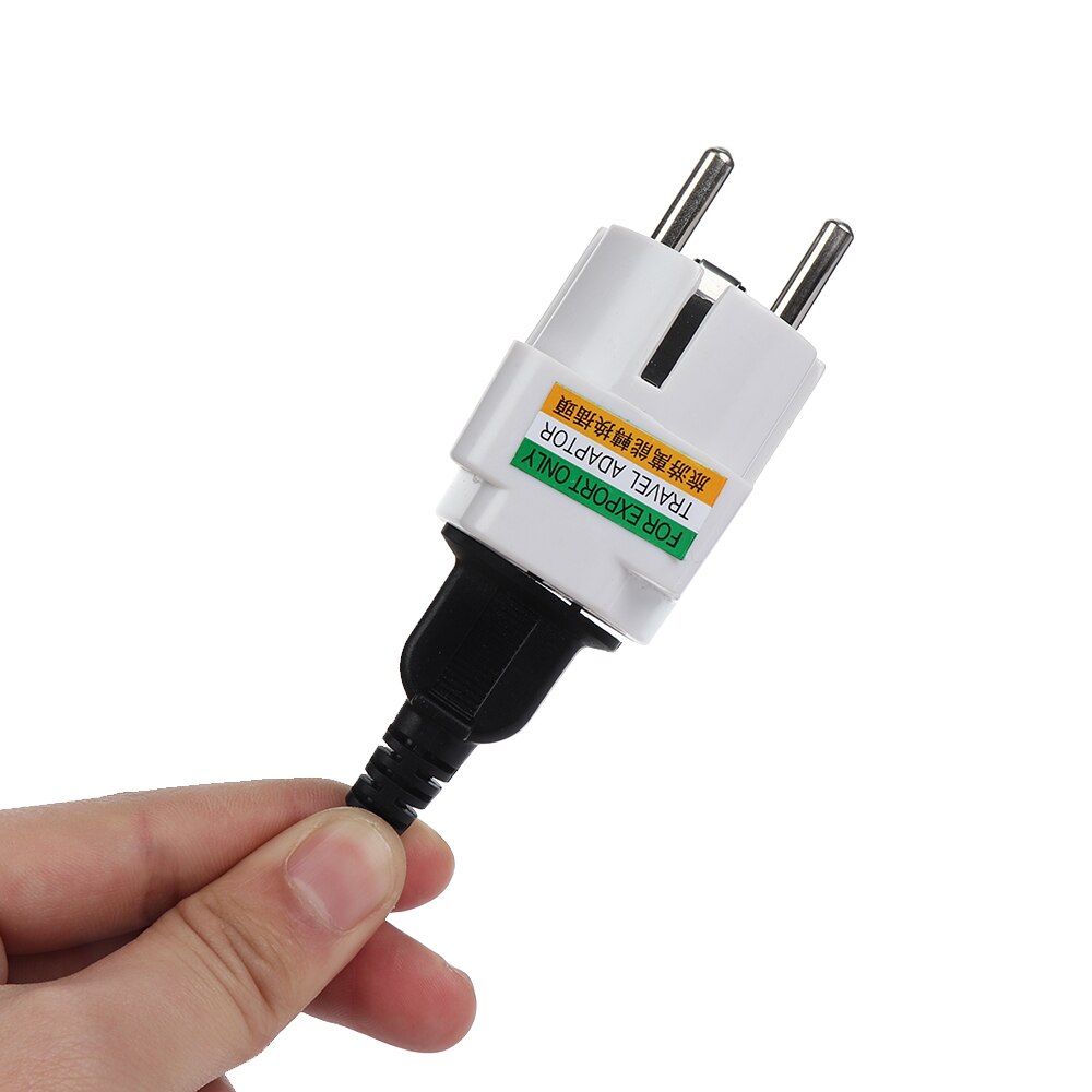 1 st Universele US UK Au EU Plug Europa Travel Wall AC Power Charger Outlet Adapter Converter 1 Ronde socket Pin