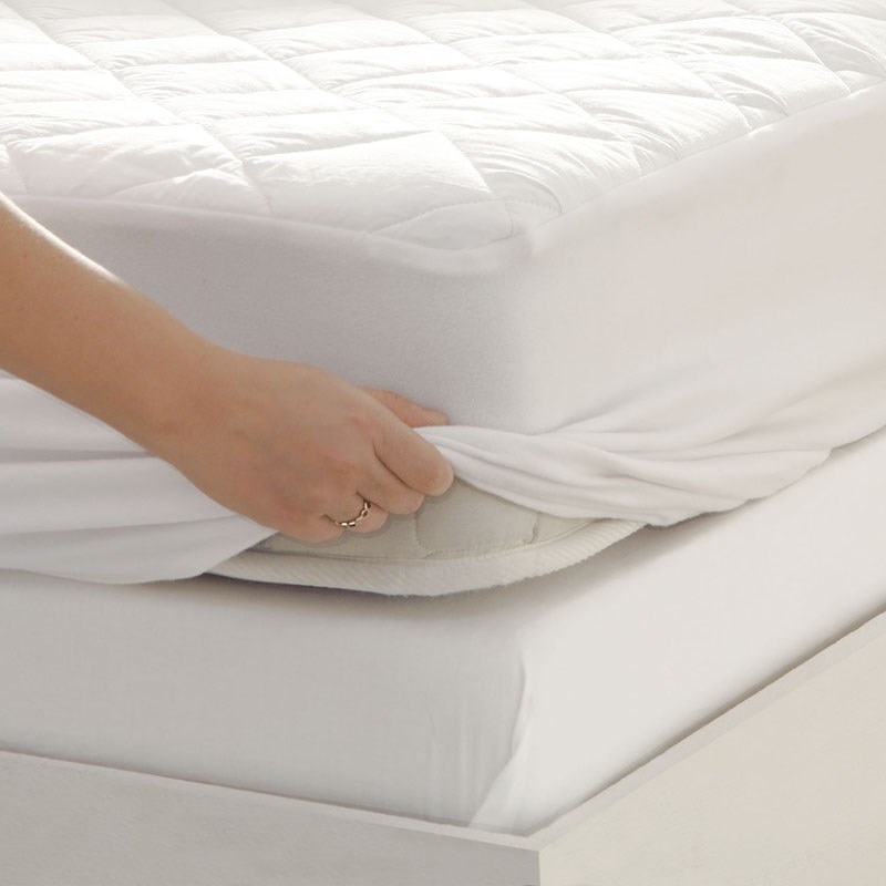 Volledige Rand Matras Protector Perle Enkele/Dubbele/Queen/King Size Matras Protector