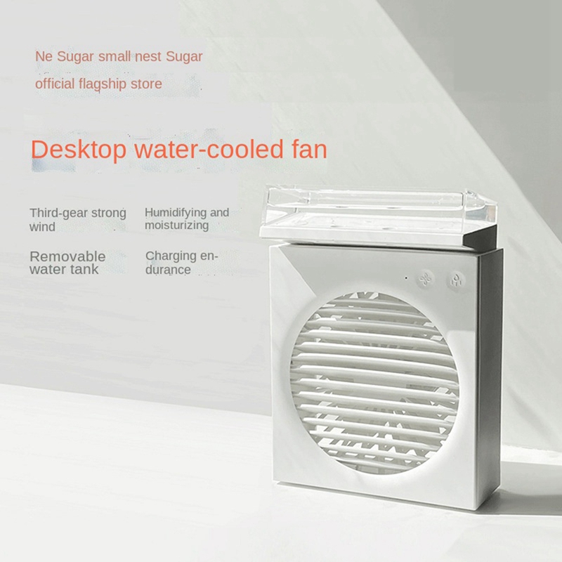 Draagbare Airconditioner Ventilator Persoonlijke Airconditioner Koeler Met Koelkast 4 Speed Mini Airconditioner Ventilator