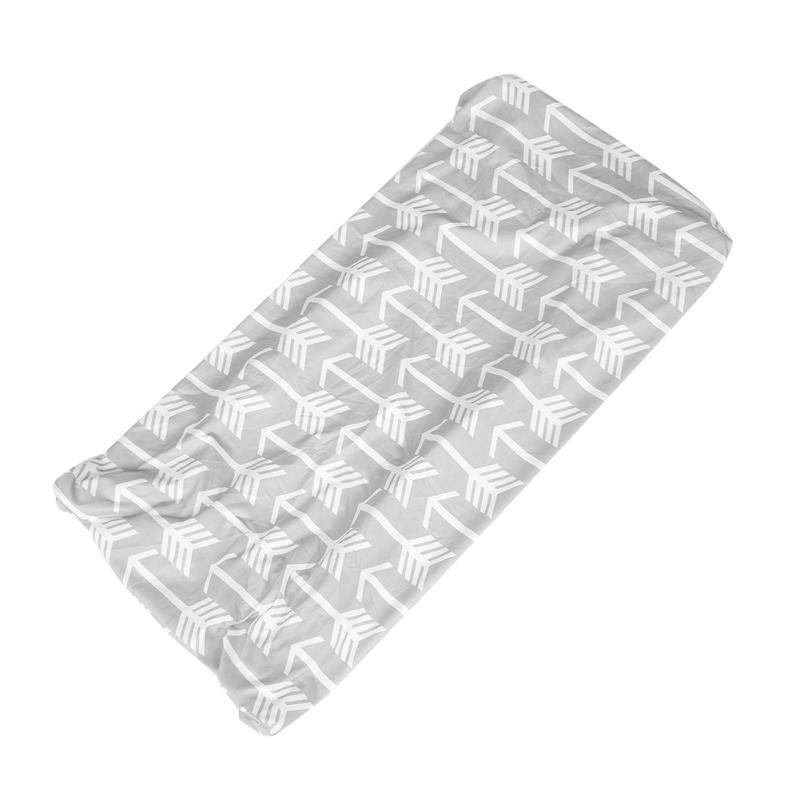 Baby Luier Veranderende Pad Cover Voor Pasgeborenen Zachte Ademend Vel Voor Standaard Veranderende Tafel Pads Nappy Changing Pad Cover: WHITE