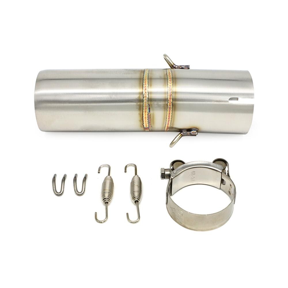 CRF 1000L Motorcycle Slip On Middle Exhaust Pipe Mid Link Connection System For Africa Twin CRF1000L CRF1000