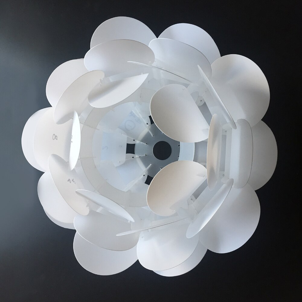 Pantalla colgante DIY para lámpara, pantalla de pino en forma de conos, lámpara de araña, pantalla de ensamble