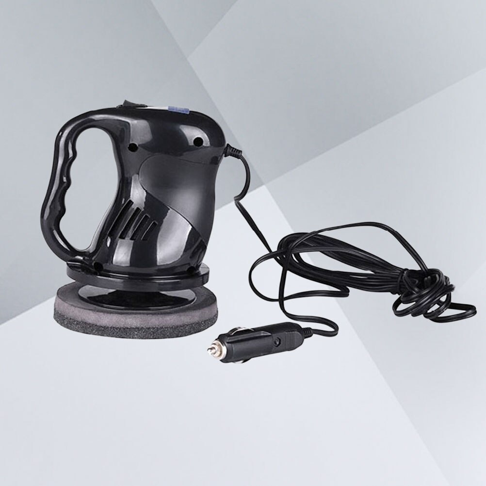 12V Car Polisher Waxer Kit Waxing Polishing Machine for Car Vehicle (Orange)