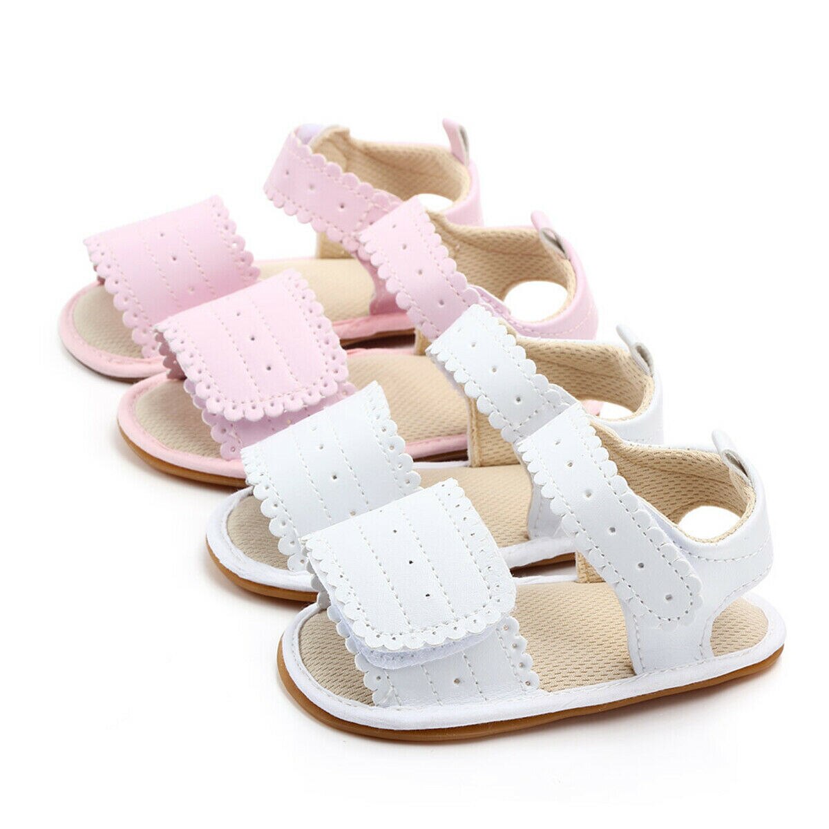 Criança bebê meninas meninos sandálias de couro do plutônio borla sólido causal sapatos