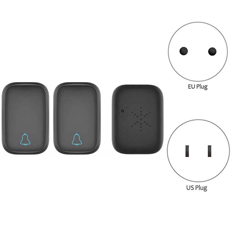 Wireless Doorbell Welcome Bell Intelligent Home Door Bell Alarm Smart Doorbell Doorbell Ring Waterproof Button