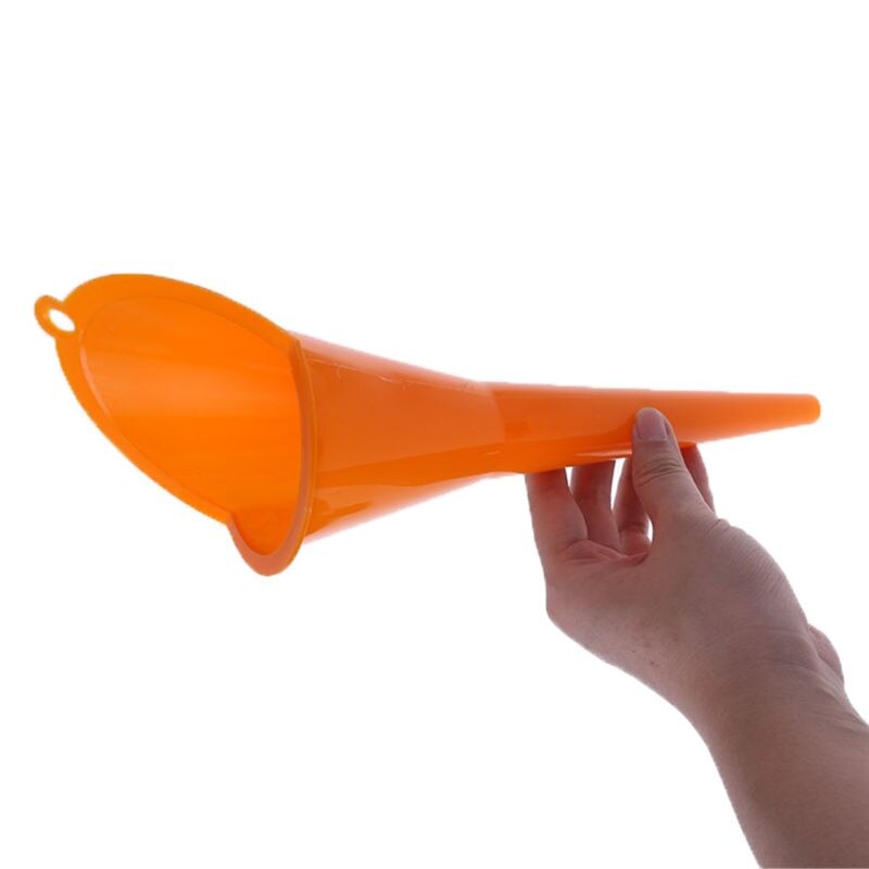6.8*28Cm Reabastecimento De Carro Multi-Função Mais Longo Funil Óleo De Motor Een Gasolina Diesel Aditivo motocicleta Fazenda Máqu