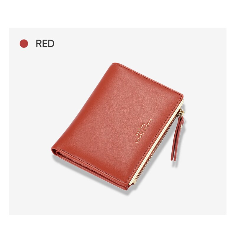 Portafoglio donna in pelle cerniera Hasp Mini stile grande capacità moda femminile borsa portamonete porta carte portamonete slot multi-card