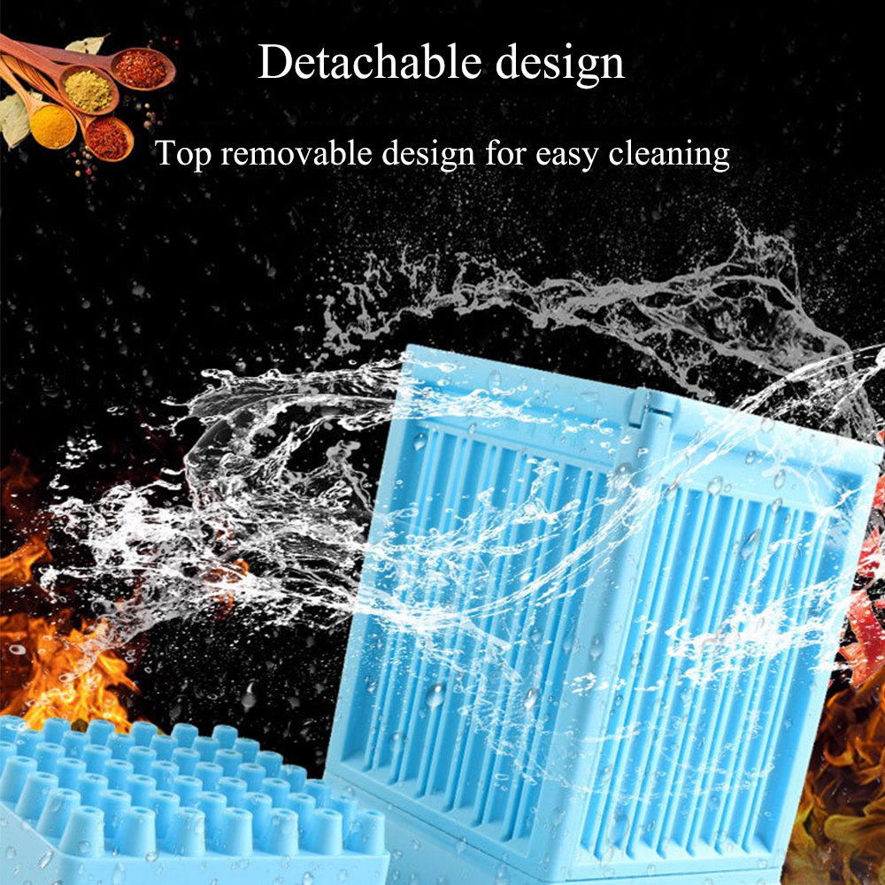 BBQ Grill Shish Kebab Maker Box Barbecue Grill Roasted Food Beef Meat Cutter Slicer Brochettes Skewers Accessories Tool