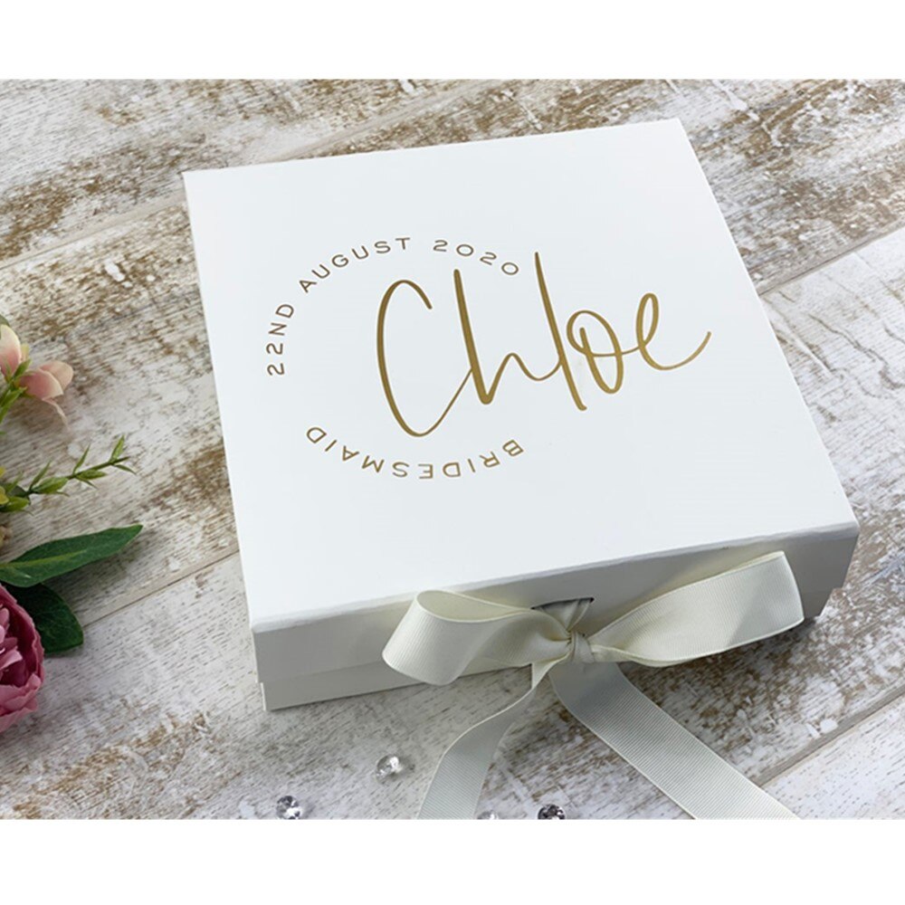 Personlised Wedding Box, Bridesmaid Proposal Box, Bridesmaid Box, Wedding , Thank you Be My Bridemaid boxes