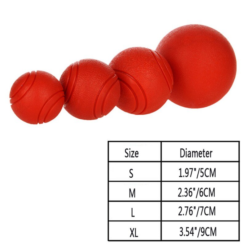 Dog Toy Rubber Ball Chew Toys Bite-resistant Dogs Puppy Teddy Pitbull Pet Supplies For Small Medium And Large Dogs