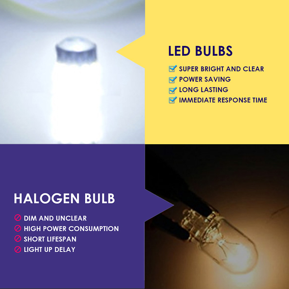 Bombilla Led Canbus para Interior de coche, lámpara de diodo para Lada Vesta Granta Kalina Niva 4x4, T10, W5w, 194, 2825, 2821, 2721, 168