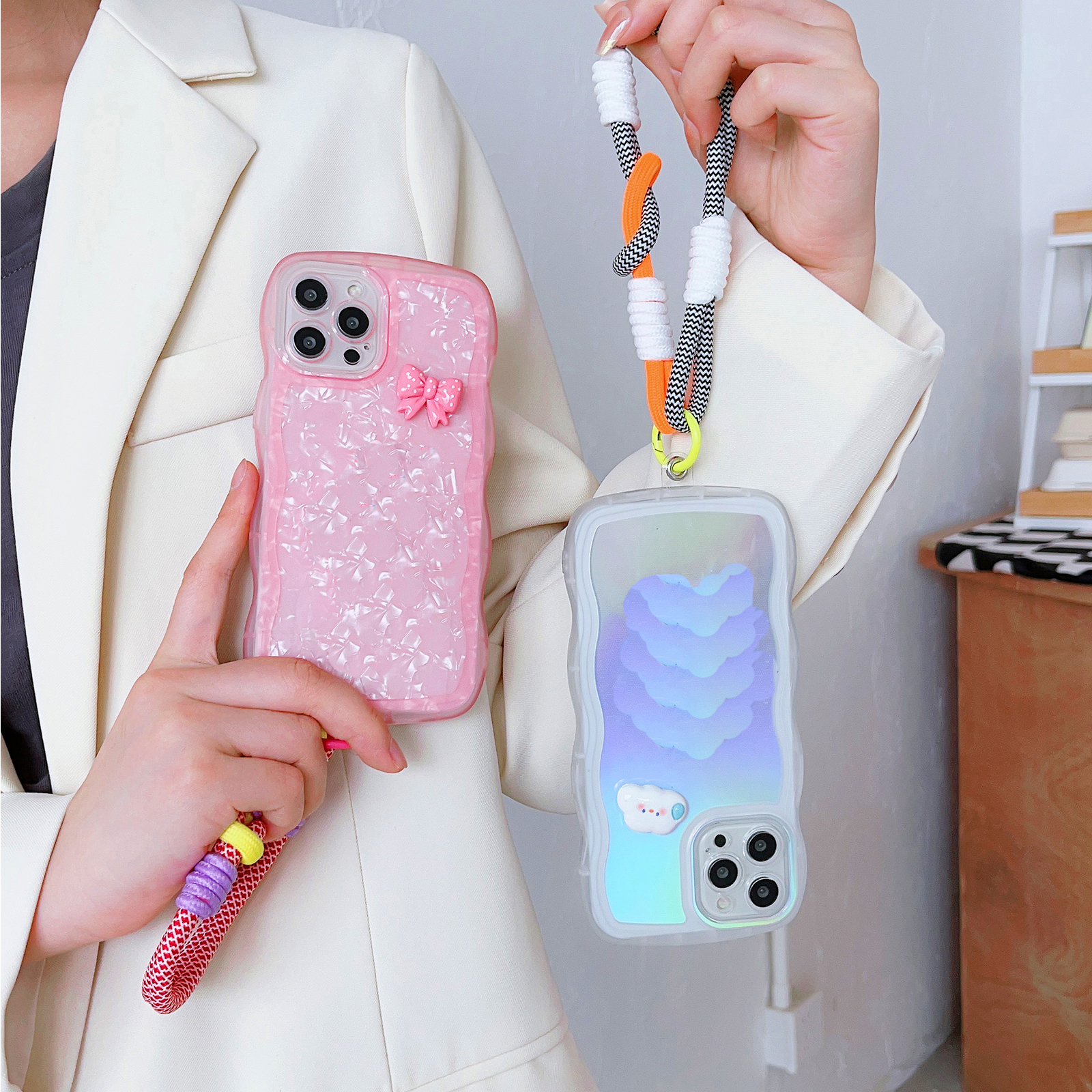 Mobile Phone Lanyard Wrist Strap Anti Rope Mobile Phone Pendant Decoration Multi-Purpose Lanyard