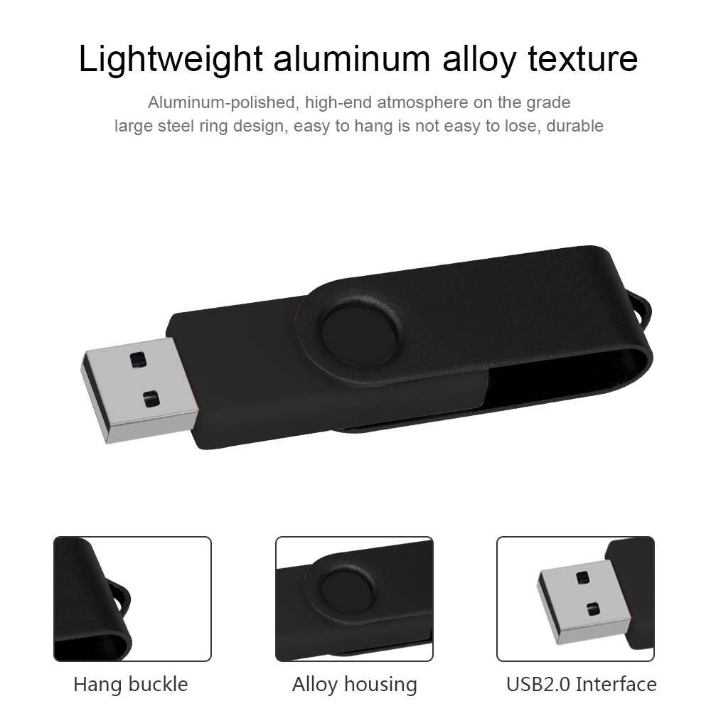 Clé USB en métal 128 go 64 go 32 go haute vitesse 16 go 8 go 4 go de mémoire clé USB clé USB 128 mo 512 mo PenDrive 2.0