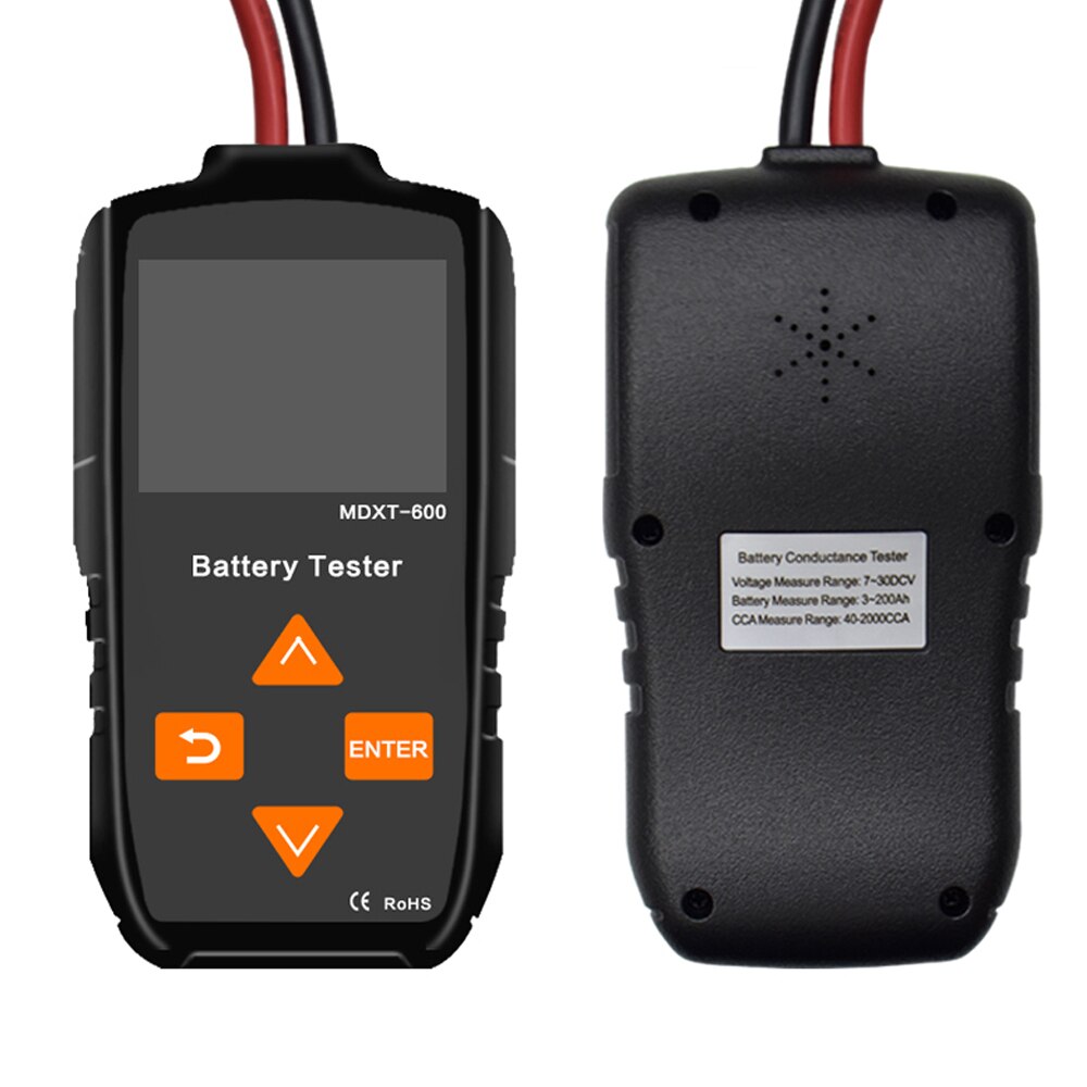 Automotive Car Battery Tester 12.0V 24V Battery System Analyzer Truck Motorcycle Battery Tester Digital Car System Analyzer